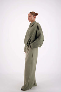 Gigi Bomber Jacket - Sage