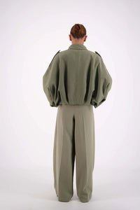 Gigi Bomber Jacket - Sage