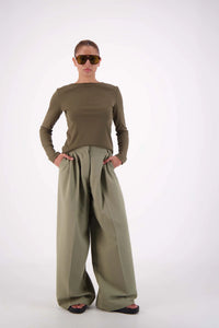 Gigi Trouser - Sage