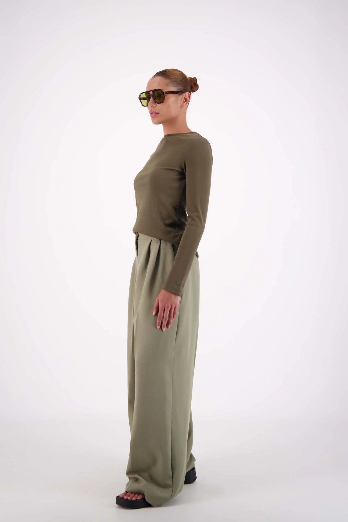 Gigi Trouser - Sage