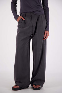 Gigi Trouser Steel - Grey