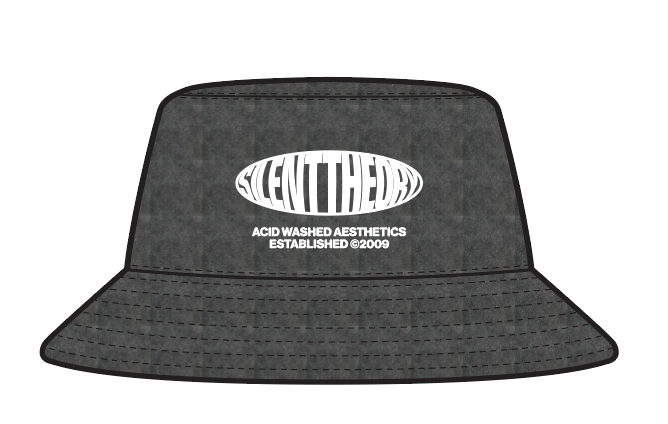 Goods Bucket Hat - Washed Black. Silent Theory
