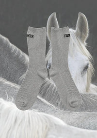 Grey Gelding Socks