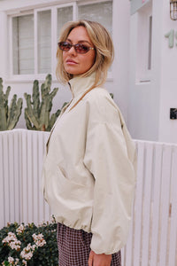 Gwen Bubble Jacket - Putty. Ceres Life