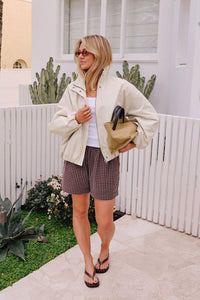 Gwen Bubble Jacket - Putty. Ceres Life