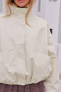 Gwen Bubble Jacket - Putty. Ceres Life