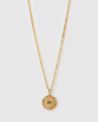 Halo Gold Necklace