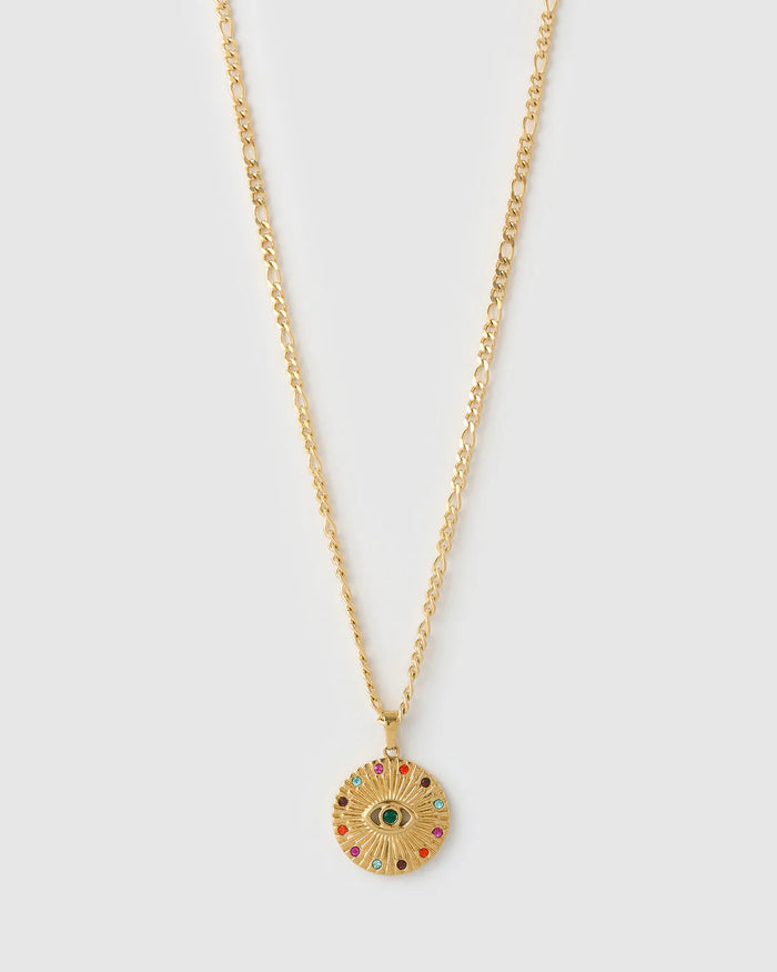 Halo Gold Necklace