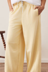 Halle Barrel Trackpant - Butter. Ceres Life