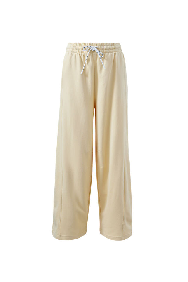 Halle Barrel Trackpant - Butter. Ceres Life