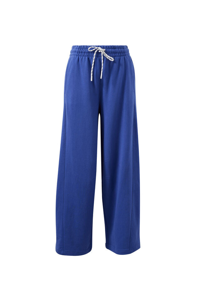 Halle Barrel Trackpant - Polo Blue. Ceres Life