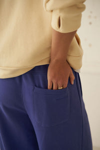 Halle Barrel Trackpant - Polo Blue. Ceres Life