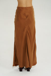 Heidi Maxi Skirt - Toffee
