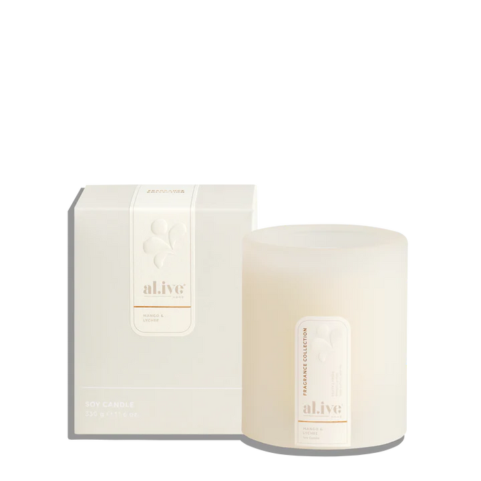 Soy Candle - Mango & Lychee