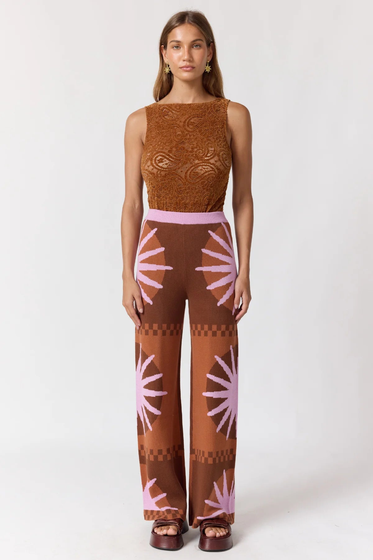 Horizon Pants - Cocoa. Nine Live Bazaar