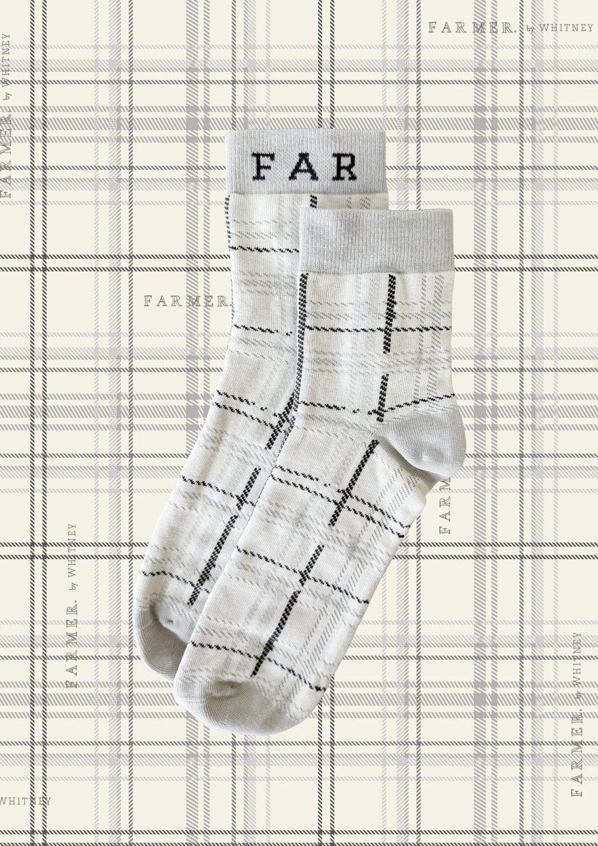Pasture Plaid Socks