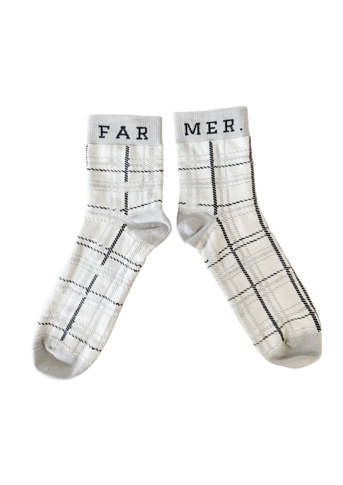 Pasture Plaid Socks