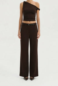 Suit Pant - Chocolate