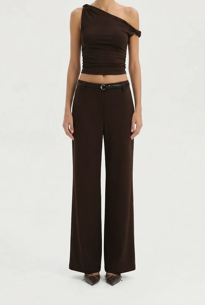 Suit Pant - Chocolate