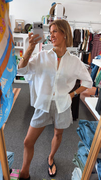 Boyfriend Shirt - White