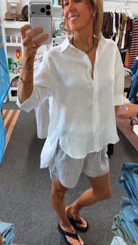 Boyfriend Shirt - White