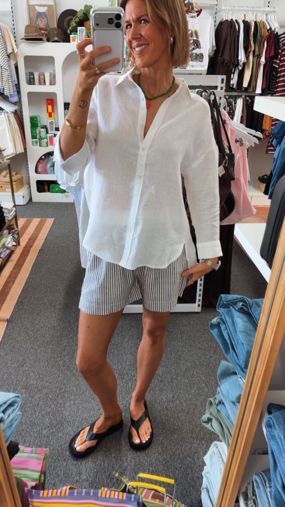 Boyfriend Shirt - White