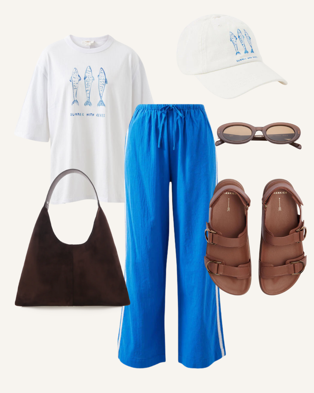 Resort Pant - Azure Blue