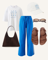 Resort Pant - Azure Blue