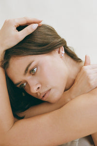 Oval Studs 2CT - Gold