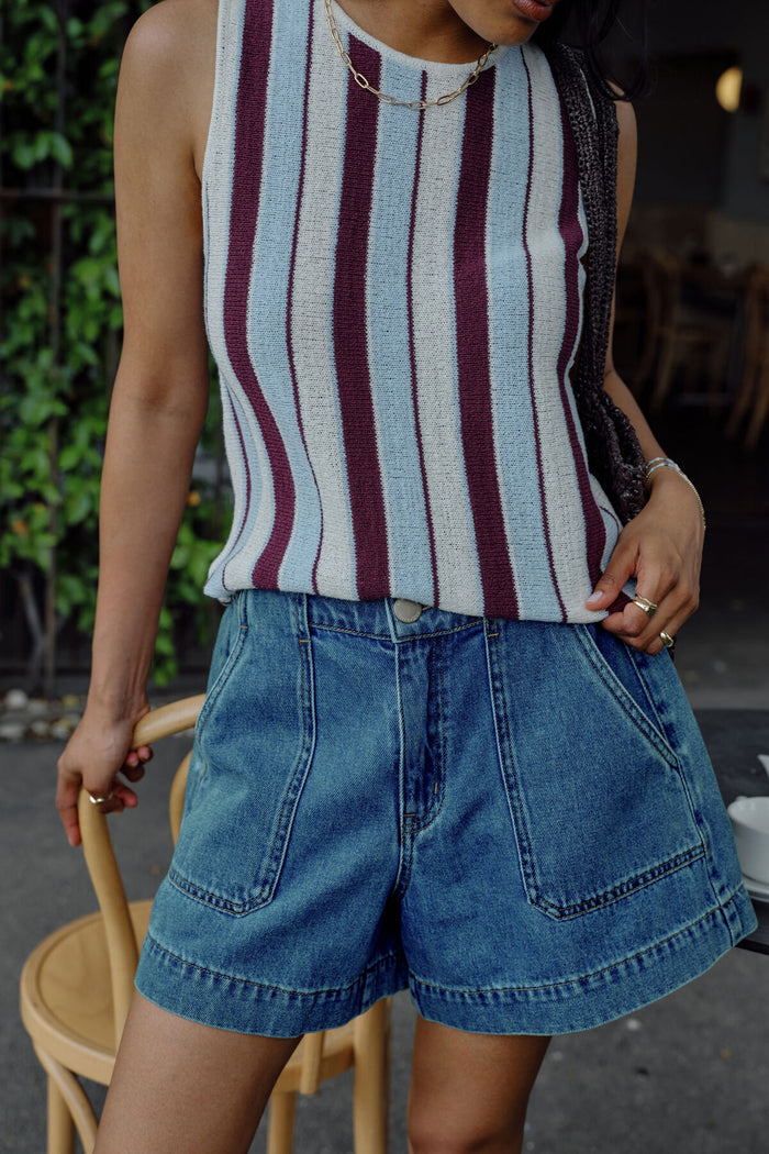 Weekender Short - Fresh Indigo