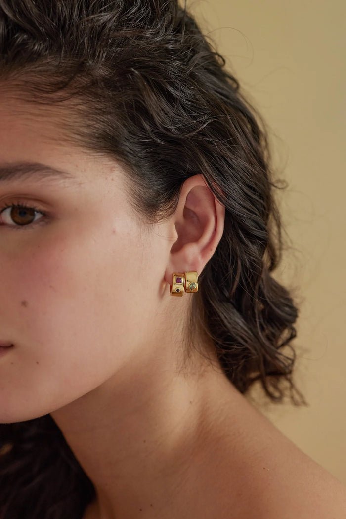 Paloma Gold Hoops