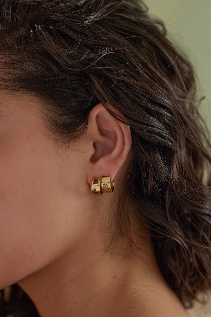 Paloma Gold Hoops