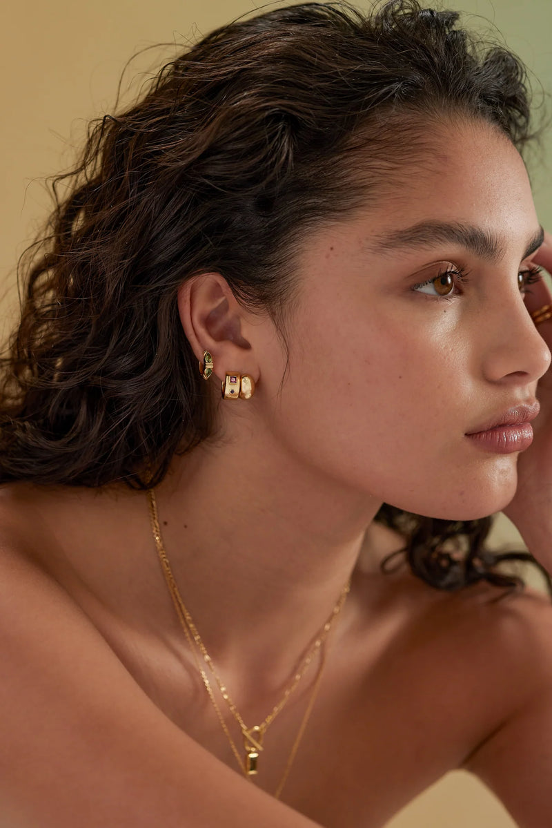 Paloma Gold Hoops