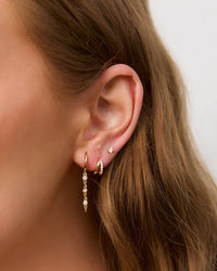 Winnie Gold Huggie Earrings