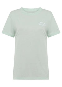 Lotus T-Shirt - Dusty Aqua