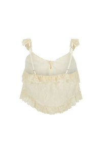 Labyrinth Lace Cami - Cloud Cream