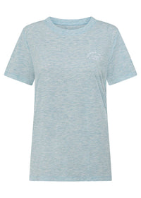Lotus T-Shirt - Island Blue Marle