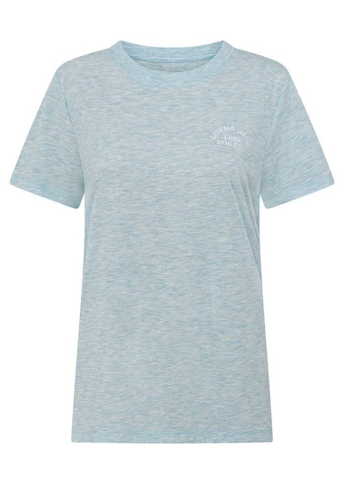 Lotus T-Shirt - Island Blue Marle