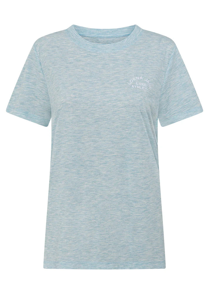Lotus T-Shirt - Island Blue Marle