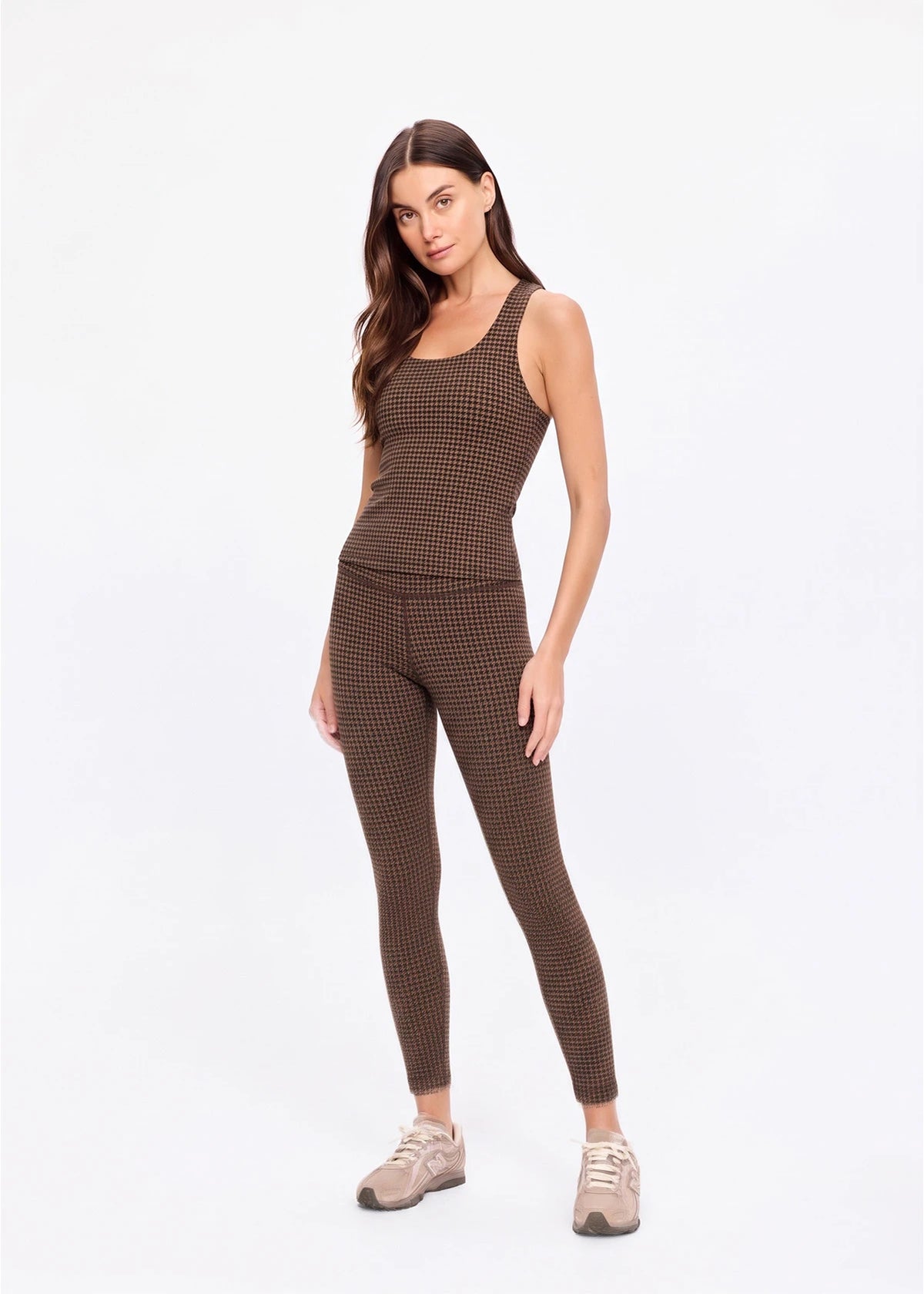 Zinnia Lenny Tank Top - Check