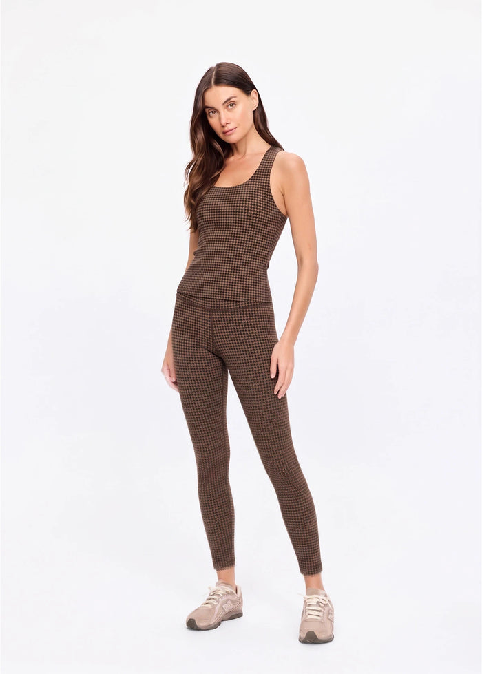 Zinnia Lenny Tank Top - Check