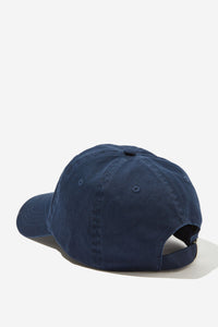 Pip Everyday Cap - Navy/Ecru Stitch