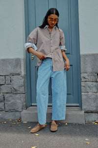 Demi Barrel Jean - Vintage Blue