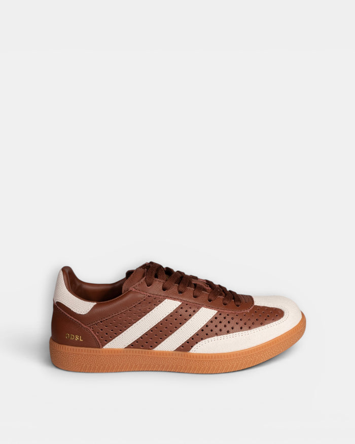 Goodsole 2001 Kindred Punched - Choc/Beige Leather