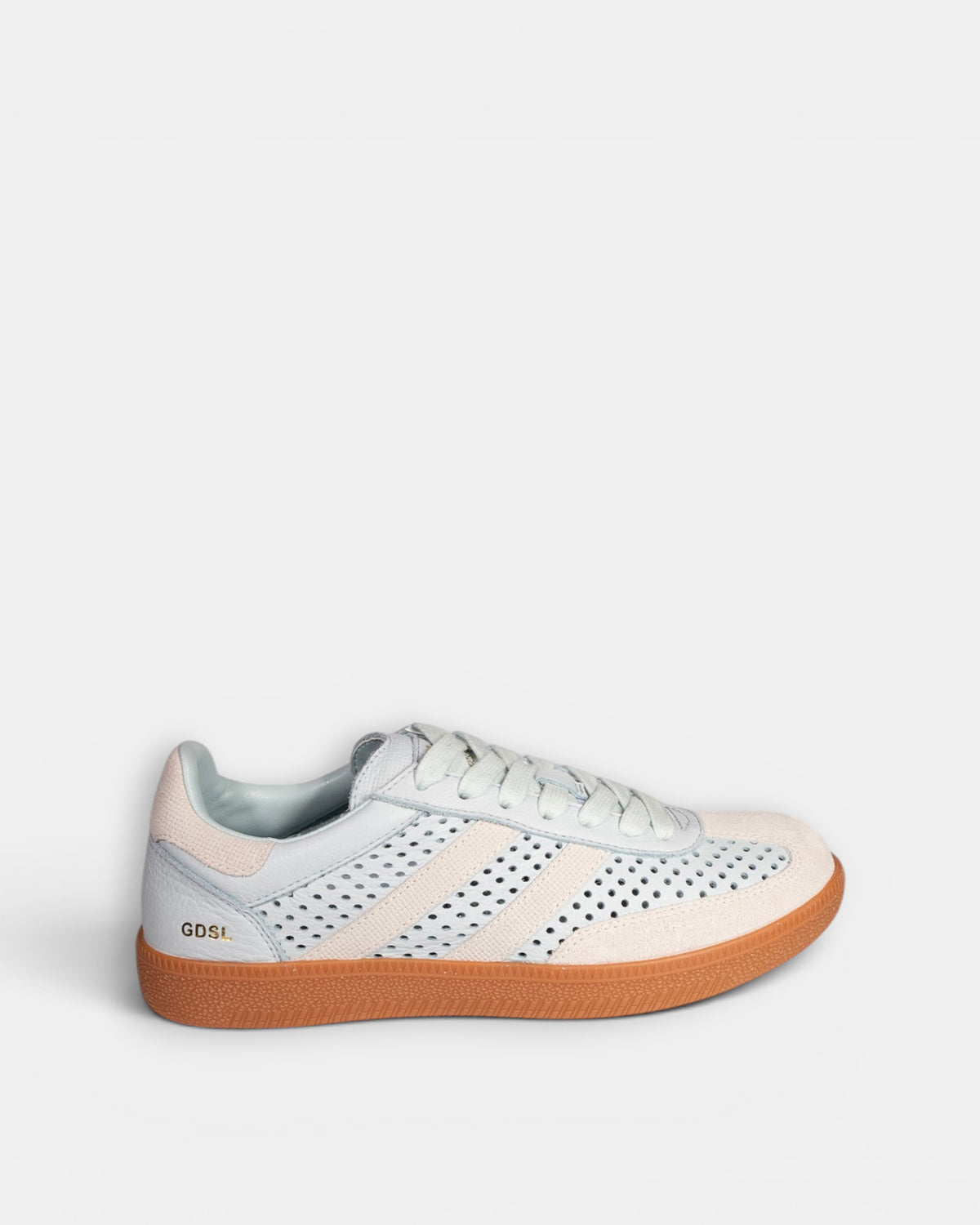 Goodsole 2001 Kindred Punched - Light Blue/Beige Leather
