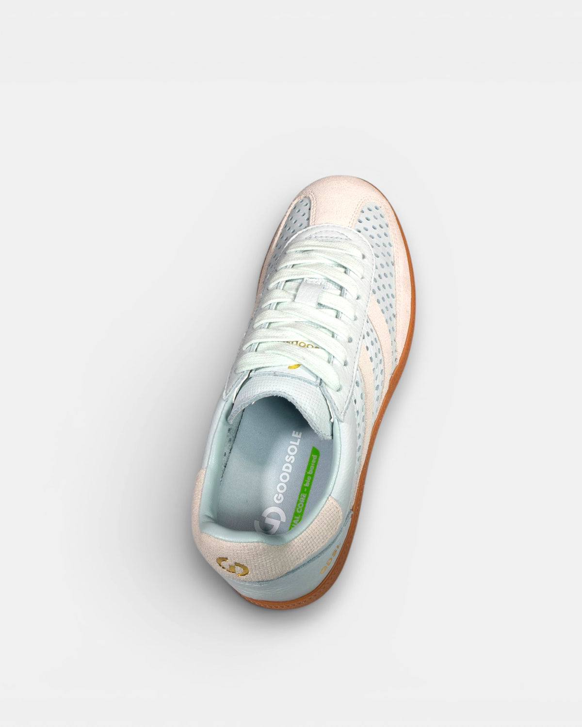 Goodsole 2001 Kindred Punched - Light Blue/Beige Leather