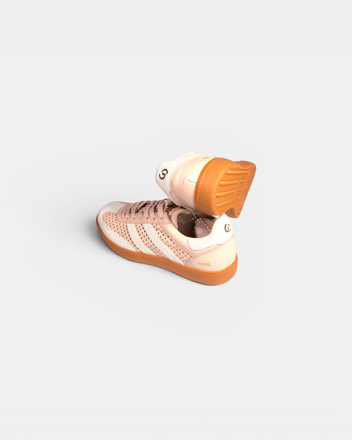 Goodsole 2001 Kindred Punched - Light Pink/Beige Leather