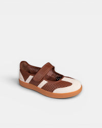 Goodsole 2001 Kindred Punched - Choc/Beige Leather