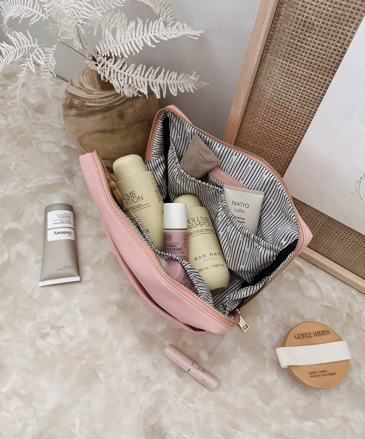 Vanessa Cosmetic Bag - Pink