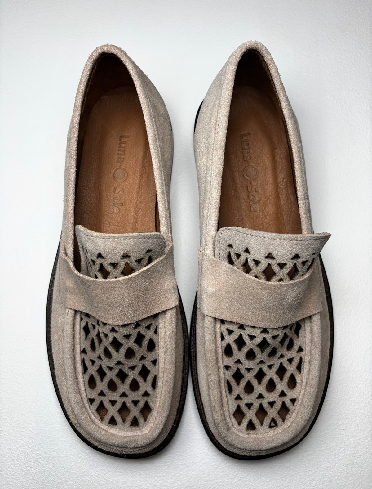 Luna Sole Jess - Beige Suede